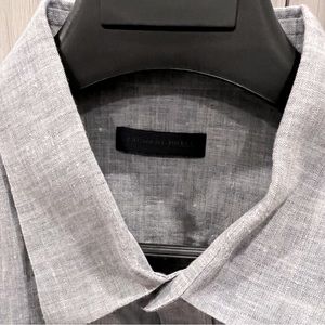 Zachary Prell Short-Sleeve Linen Shirt